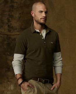 Denim & Supply Ralph Lauren Shirt, Rugged Mesh Polo Shirt