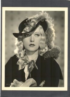 Marion Davies Portrait DBLWT by Manatt in Very Good Cond 1934