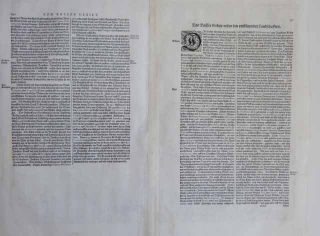 The extensive German text on verso is afascinating document in and