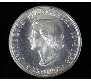 Coin Commemorating The Birthday of Princess Margrethe 1958