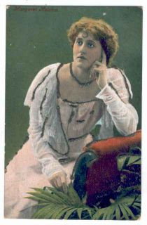 UK Edwardian Actress Margaret Halston Postcard