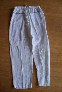 Marilu Made in Italy 2 Piece 100 Linen Shirt and Pants