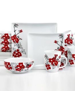 Corelle Dinnerware, Kyoto Leaves 16 Piece Set   Casual Dinnerware