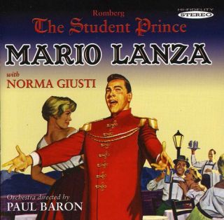 Mario Lanza Student Prince New CD