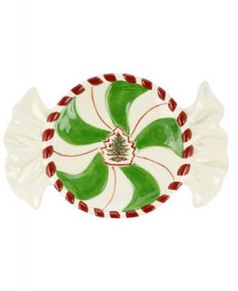 Spode Serveware, Christmas Tree Peppermint Candy Tray