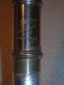 Vintage Philippe Marcil (Sponsored by Selmer) Flute With Original Hard