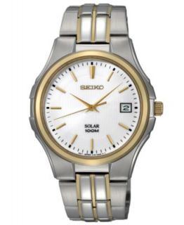 Seiko Watch, Mens Stainless Steel Bracelet 36mm SKK688   All Watches