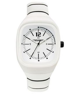Converse Watch, Womens Rebound Black and White Silicone Strap 36mm