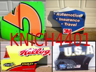Mark Martin NASCAR Race Used Sheetmetal Collection 4 Pieces