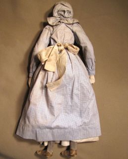 Antique Cloth Prairie Woman Doll From Mary Margaret McBride Collection