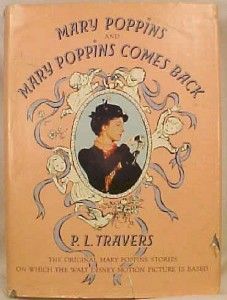 1963 Mary Poppins Mary Poppins Comes Back Book Travers