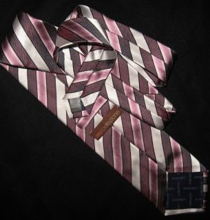 Tie Talk Marks Spencer Collezione Silk Pink Tones Excellent as New