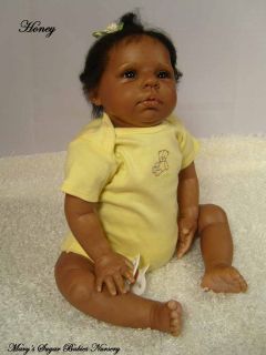 Adorable AA Ethnic Reborn Baby Girl Donna RuBerts Honey