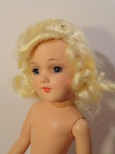 Antique Mary Hoyer Doll 14 Tall Blue Eyes Original Mary Hoyer Mark
