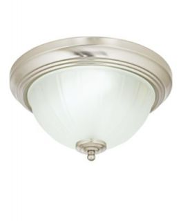 Pacific Coast Lighting, Frosted Glass Flush Ceiling Fixture
