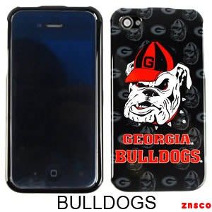 Protector Case Phone Cover Georgia Bulldogs Apple iPhone 4 4S