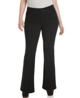 Not Your Daughters Jeans Plus Size Jeans, Hayden Boot Cut Black Wash