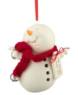 Department 56 Christmas Ornament, Snowpinions Jingly With Me Snowman