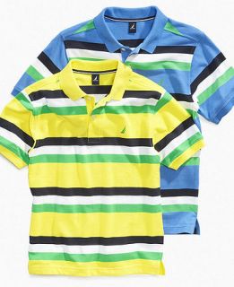 Nautica Kids Shirt, Boys Striped Pique Polo   Kids Boys 8 20