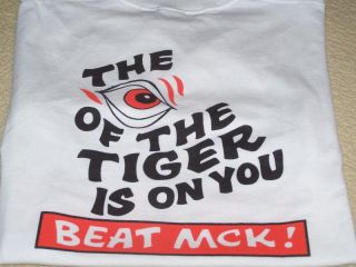 Go Massillon Tigers Beat McKinley Canton Oh T Shirt SM