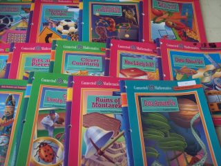 of Connected Mathematics Books Middle School Math Student Curriculum