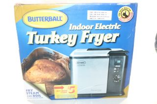 20010109 BUTTERBALL PROFESSIONAL SERIES INDOOR ELECTRIC TURKEY FRYER