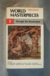 World Masterpieces Vol 1 Through The Renaissance 1973