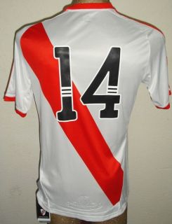 adidas football shirt new river plate matias almeyda 25 home jersey