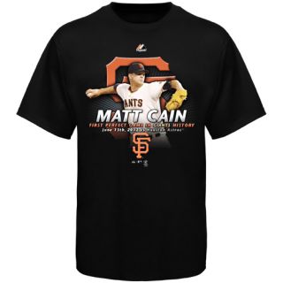 Majestic Matt Cain San Francisco Giants 2012 Perfect Game T Shirt