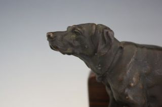 C1870 Pair of French Bronze Hunting Dogs by J Moiginez for Tiffany Co