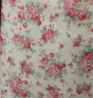 Mary Rose Marianne Fabric Quilt Gate Roses 15B