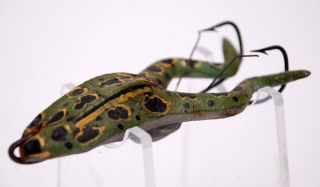 Jamison Hastings Weedless Rubber Frog Vintage Fishing Lure