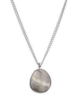 Kenneth Cole New York Necklace, Shell Oval Pendant