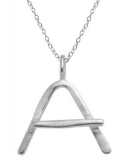 Unwritten Sterling Silver Necklace, Initial Pendant   FINE JEWELRY