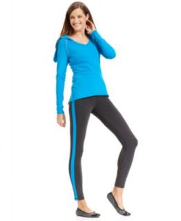 Calvin Klein Performance, High Low Hooded Pullover & Colorblock Active