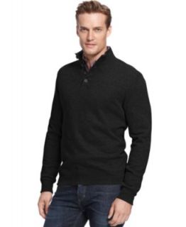 Marc New York Sweater, Solid Mock Neck Sweater   Mens Sweaters   