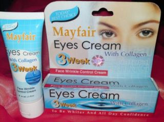 Mayfair Eye Cream Reduce Fine Lines Wrinkles Collagen