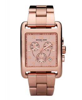 Michael Kors Watch, Womens Chronograph Rose Gold tone Stainless Steel