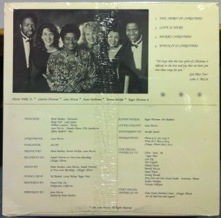 Lena Mclin Singers Seasons Greetings LP SEALED Private 1987 Gospel