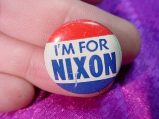 Presidential Election Pins Nixon Campaign Willkie McNary