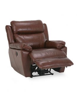 & Back Power Recliner Chair, 39W x 40D x 40H   furniture
