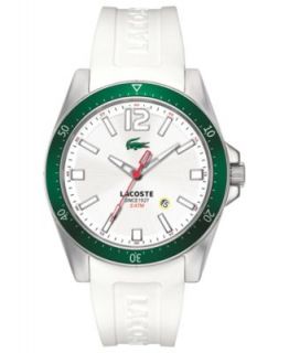 Lacoste Watch, Mens Green Rubber Strap 2010412   All Watches