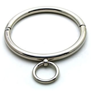 100 Handmade Rolled Steel Collar Restraint for Bondage Fetish Gimp