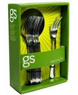 Gourmet Settings Flatware, Set of 12 Celebration Cake Forks