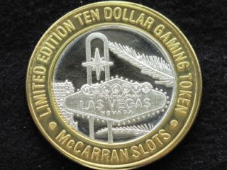 McCarran Slots Casino Silver Strike Gaming Token Nevada