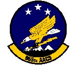 The 965th Airborne Air Control Squadron (now known as) is an