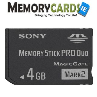 sony 4gb ms pro duo memory stick mark 2 100 % genuine