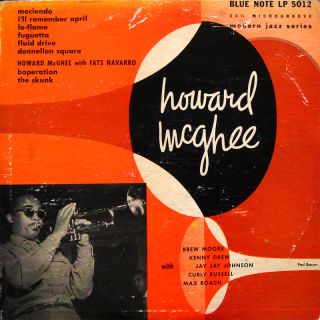 Howard McGhee All Stars LP Blue Note BLP 5012 US 1952 Jazz Lexington