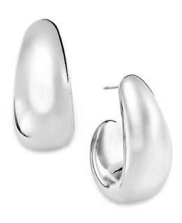 Sterling Silver Earrings, Small J Shape Earrings   Earrings   Jewelry