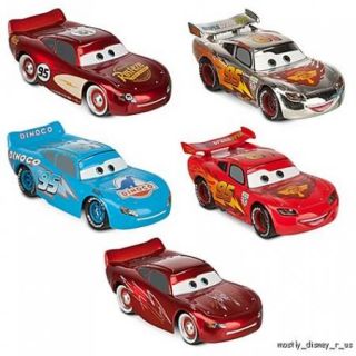 Pixar Cars 2 McQueen O Rama Chrome Grand Prix 5 Piece Die